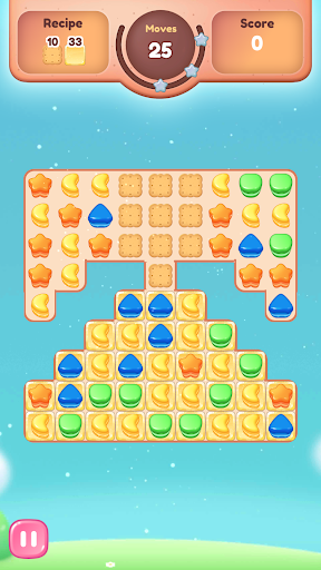 Sweet Cookie: Match 3 Puzzle ekran görüntüsü