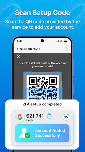 Authenticator 2FA - OTP ekran görüntüsü
