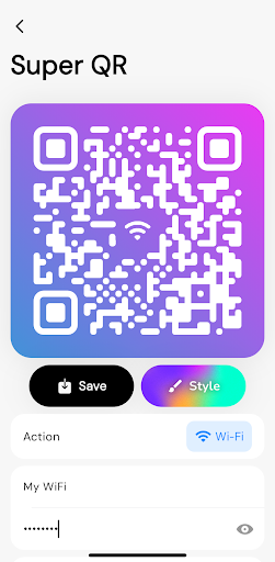 Super QR: Scanner & creator ekran görüntüsü
