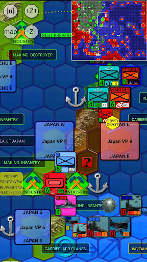 Japan in WW2: Pacific Expanse ekran görüntüsü