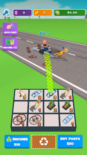 Idle Racer: Dokun ve yarış ekran görüntüsü