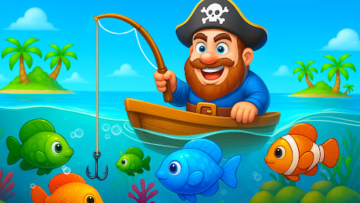 Pirate Fishing Adventure Game ekran görüntüsü