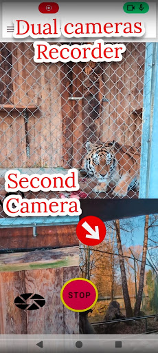 Dual Camera Video Recorder ekran görüntüsü