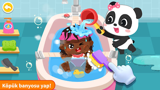 Panda Oyunlar: Kız Bebek Bakım ekran görüntüsü