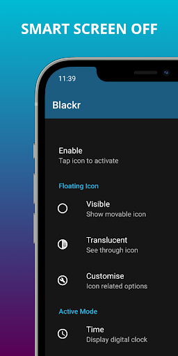 Blackr: OLED Screen Off ekran görüntüsü
