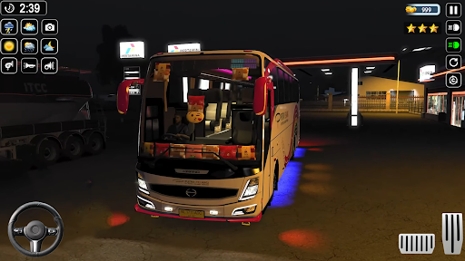 Modern City Bus Driver 3D Game ekran görüntüsü