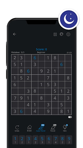 Sudoku - Klasik olanı ekran görüntüsü