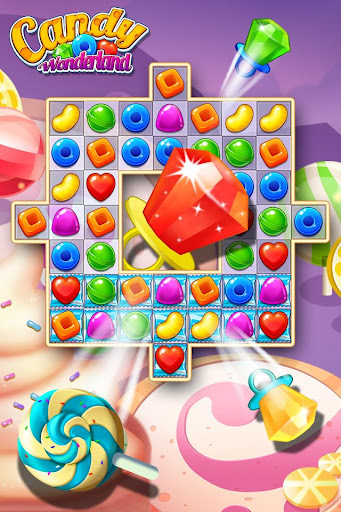 Candy Wonderland Match 3 Games ekran görüntüsü