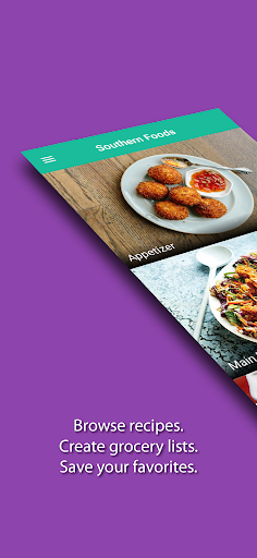 Southern Foods: Tasty Recipes ekran görüntüsü