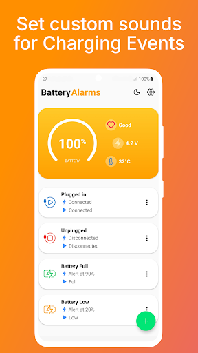 Battery Sound Alerts ekran görüntüsü