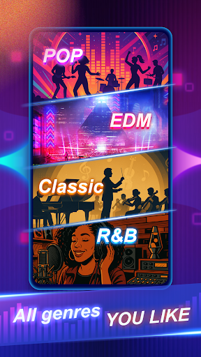 Rolling Music Ball: EDM Rush ekran görüntüsü