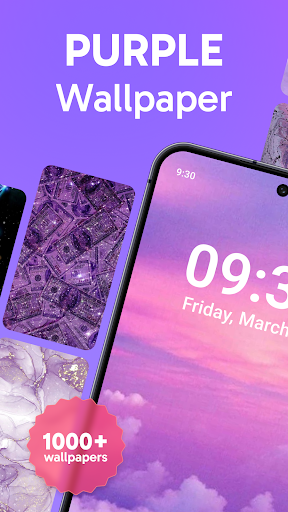 Purple Wallpapers: Backgrounds ekran görüntüsü