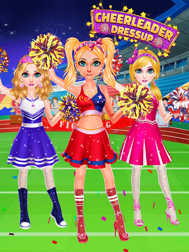 Cheerleader Dress Up for Girls ekran görüntüsü