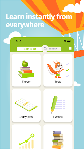 Math Tests: learn mathematics ekran görüntüsü