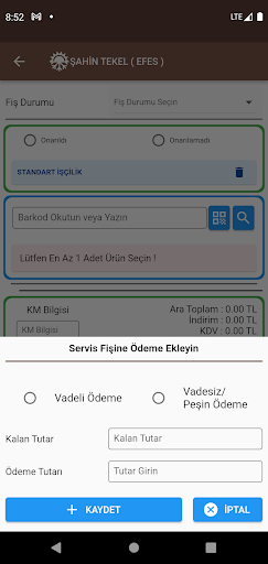 Servishane - Servis Takip ekran görüntüsü