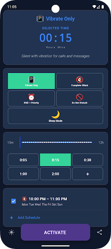Silent Mode ekran görüntüsü