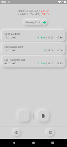 Time Sheet Creator ekran görüntüsü