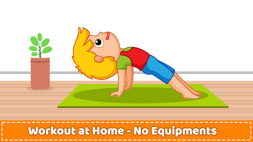 Çocuklar ve fitness için Yoga ekran görüntüsü
