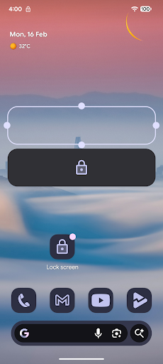 One Click Lock Screen ekran görüntüsü