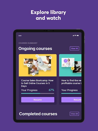 Learnworlds Mobile App Builder ekran görüntüsü