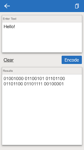 Binary Text Translator ekran görüntüsü