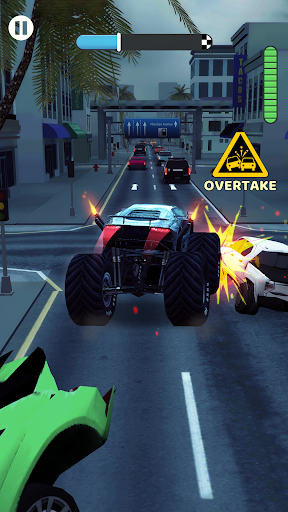 Overtake Rush 3D: Araba Oyunu ekran görüntüsü