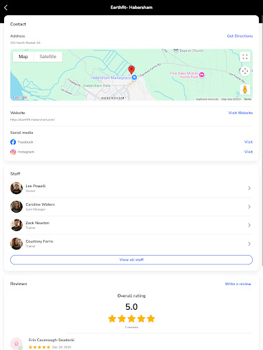 EarthFIT Habersham ekran görüntüsü