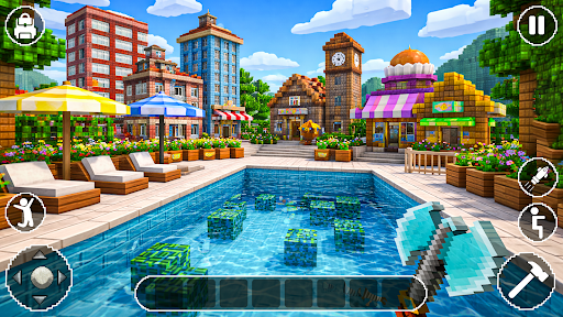 Block Craft 3D Builder Game ekran görüntüsü