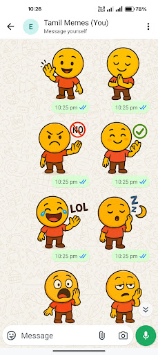 MoodMoji Stickers ekran görüntüsü