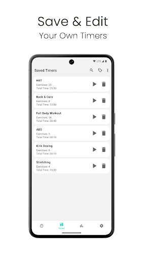 Interval Timer: Workout, HIIT ekran görüntüsü
