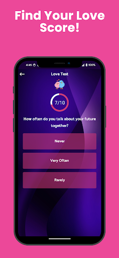 BFF Test - Love Quiz ekran görüntüsü