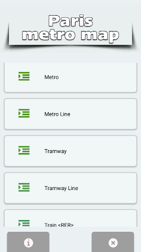 Paris metro transportation map ekran görüntüsü