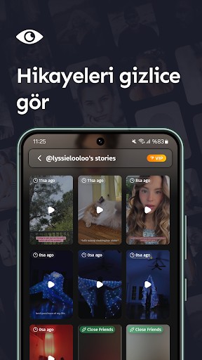 InAnalyze: Kilitli Hesap Gör ekran görüntüsü