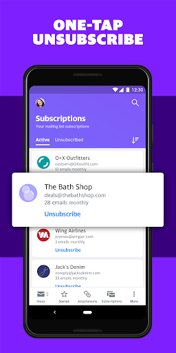 Yahoo Mail Go- Organized Email ekran görüntüsü