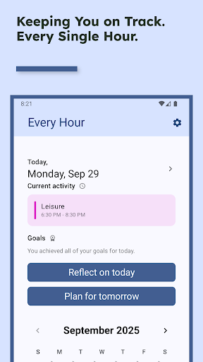 Every Hour Block Planner ekran görüntüsü