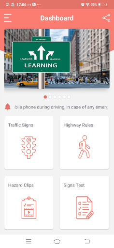trafik işaretleri(sınav- test) ekran görüntüsü
