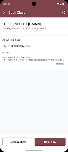 FUSED Fitness Pgh ekran görüntüsü