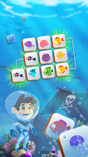 Mahjong Connect Fish World ekran görüntüsü