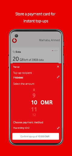 My Vodafone Oman ekran görüntüsü