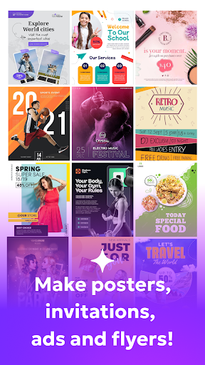 Poster Maker: Flyer Creator AI ekran görüntüsü