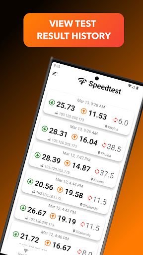 Fast Internet Speed Test Now ekran görüntüsü
