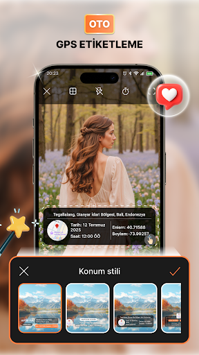 Konumlu GPS Fotoğraf ekran görüntüsü
