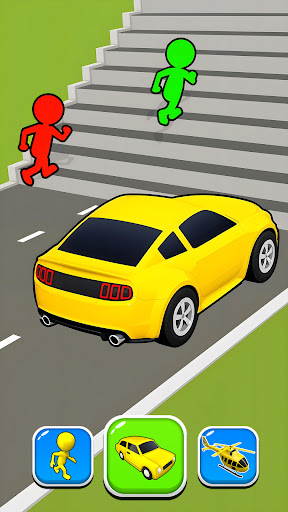 Shape Switch Transform Race ekran görüntüsü