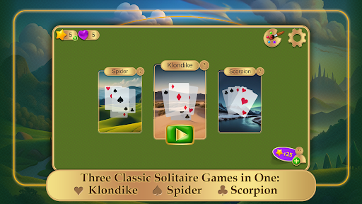 Three Paths: Solitaire Journey ekran görüntüsü
