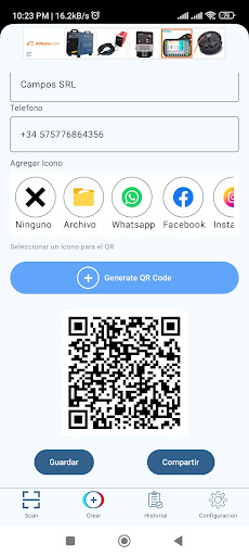 QR ve Barkod Tarayıcı ekran görüntüsü