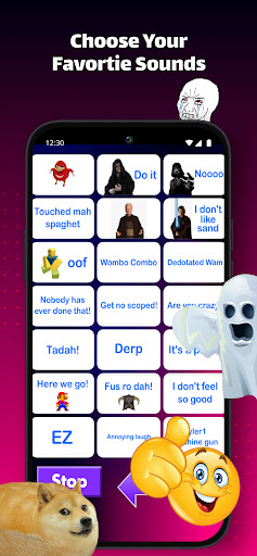 Meme Soundboard ekran görüntüsü