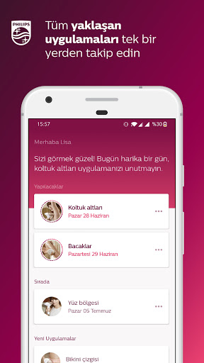Philips Lumea IPL ekran görüntüsü