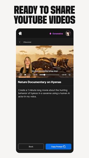 invideo AI: AI Video Generator ekran görüntüsü