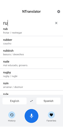 N Translator & Dictionary ekran görüntüsü