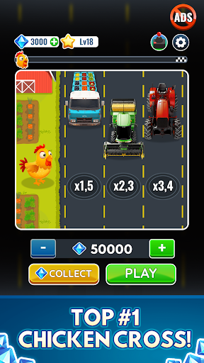 Chicken Cross 2 - Farm Road 2 ekran görüntüsü